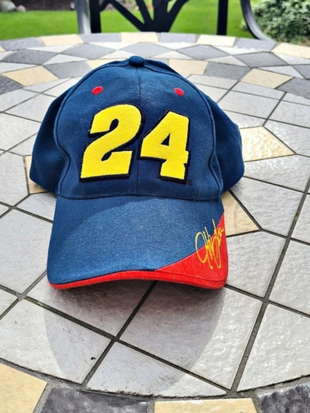 Vintage Jeff Gordon Unisex Hat Strapback Baseball Cap Mens Blue NASCAR #24